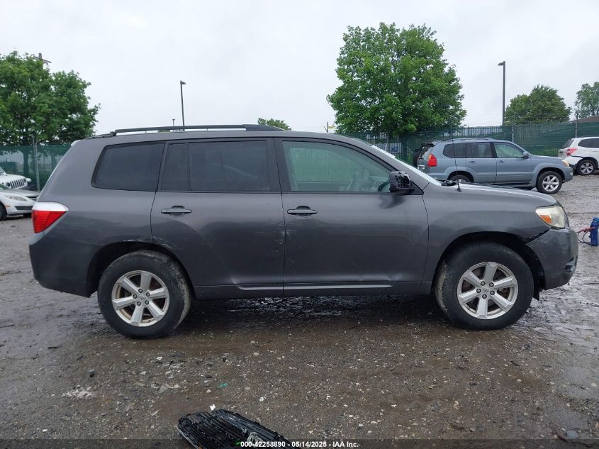 2009 Toyota Highlander VIN: JTEES41A192137606 Lot: 42258890
