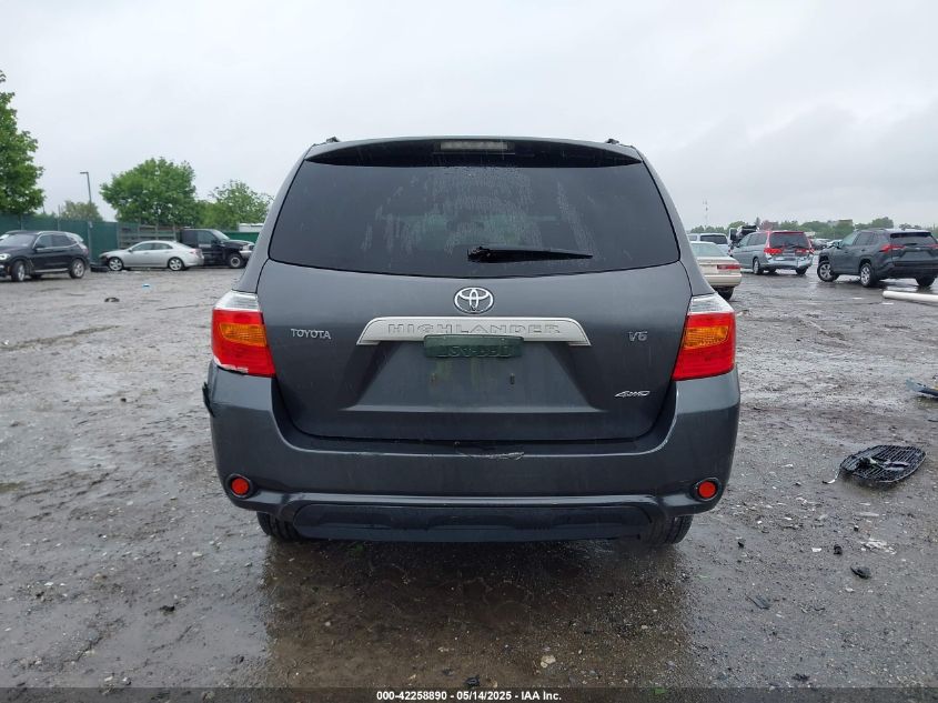 2009 Toyota Highlander VIN: JTEES41A192137606 Lot: 42258890