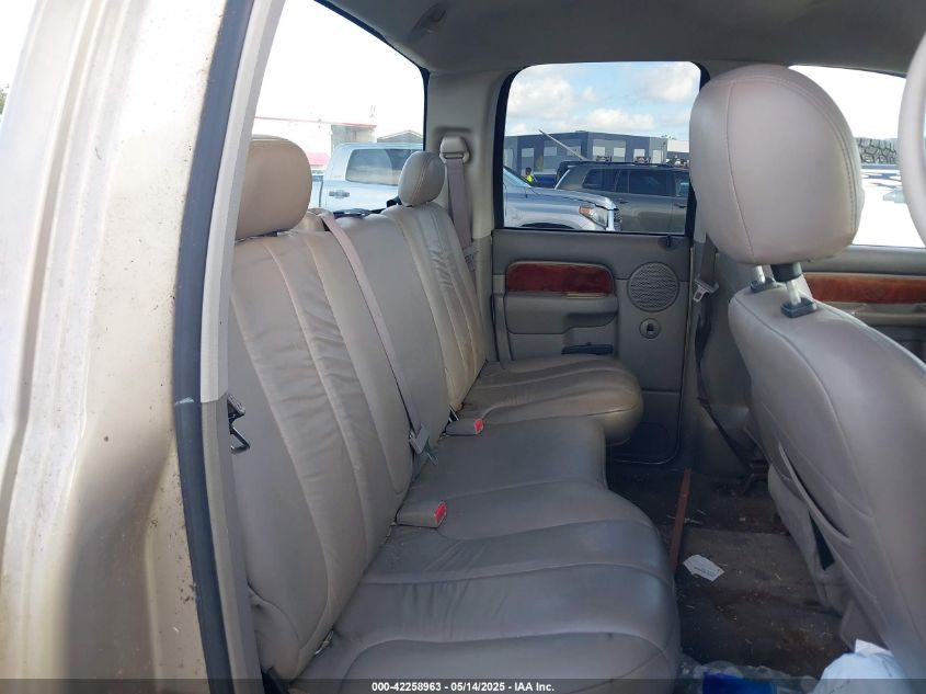 2004 Dodge Ram 1500 Slt/Laramie VIN: 1D7HA18D64S678104 Lot: 42258963