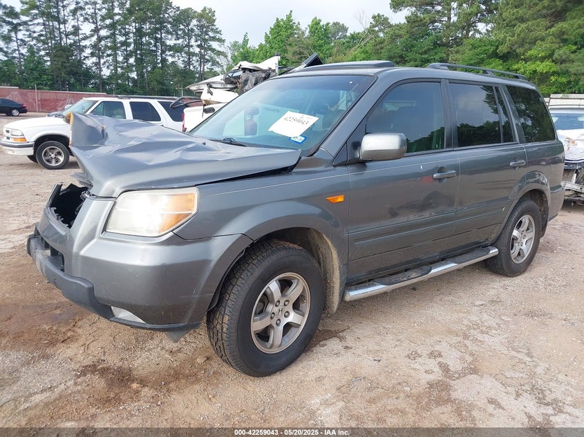 5FNYF18687B002834 2007 HONDA PILOT photo no. 2