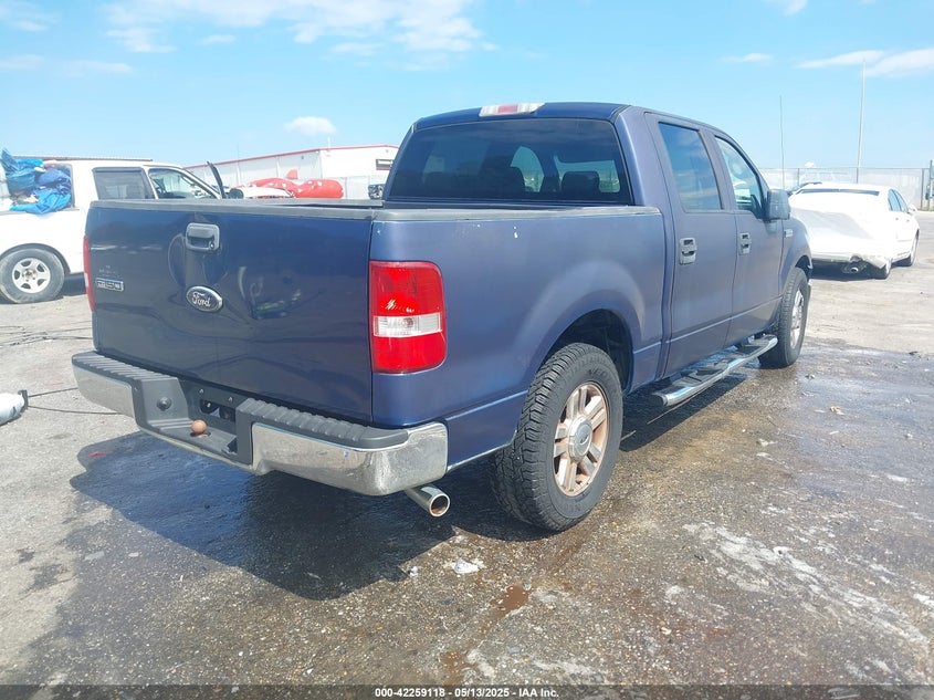 2008 FORD F-150 VIN: 1FTPW12V88FB06507