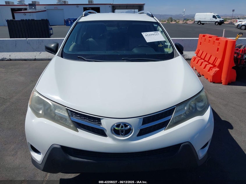 2013 TOYOTA RAV4 LE - JTMZFREV9DD011589