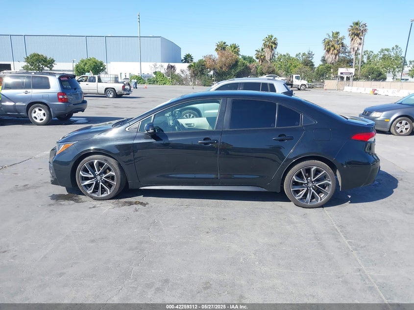 VIN JTDS4RCEXLJ015774 2020 TOYOTA COROLLA SE