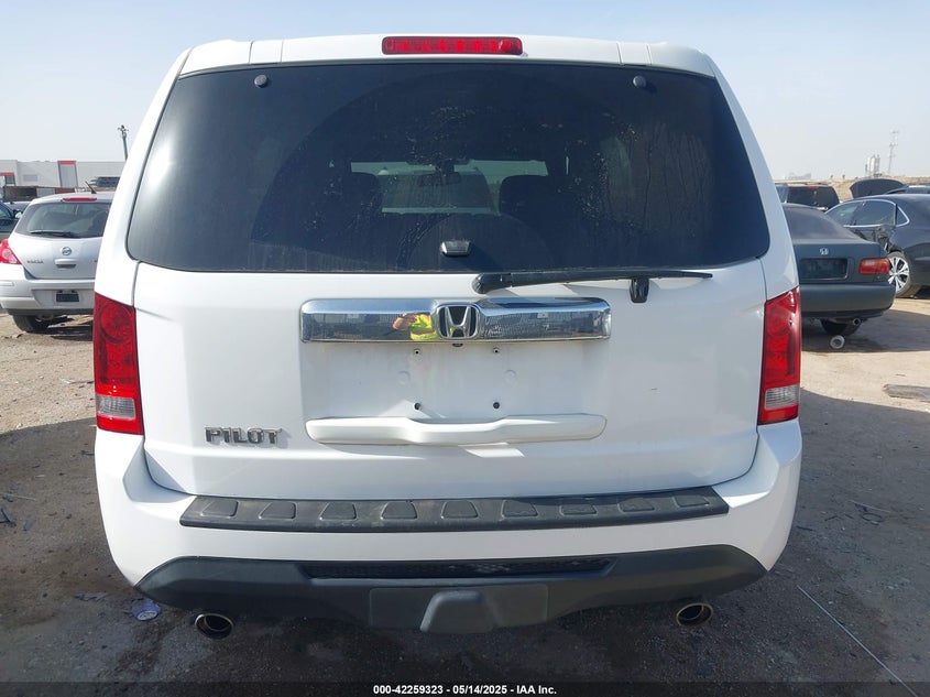 2013 HONDA PILOT EX-L - 5FNYF3H66DB034513