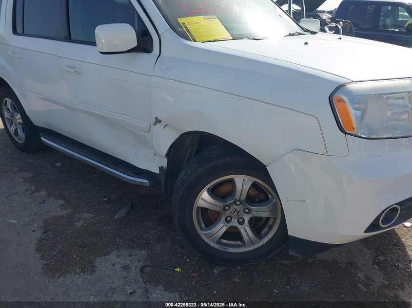 2013 HONDA PILOT EX-L - 5FNYF3H66DB034513