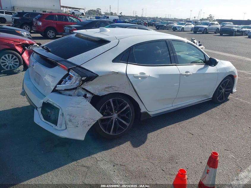 2021 HONDA CIVIC VIN: SHHFK7H43MU423035