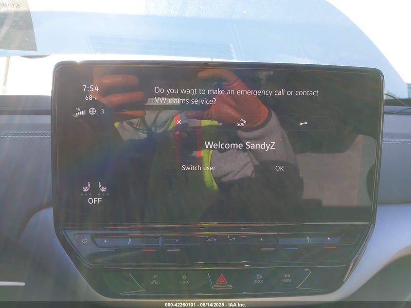 2023 Volkswagen Id.4 Pro VIN: 1V2CMPE84PC021854 Lot: 42260101