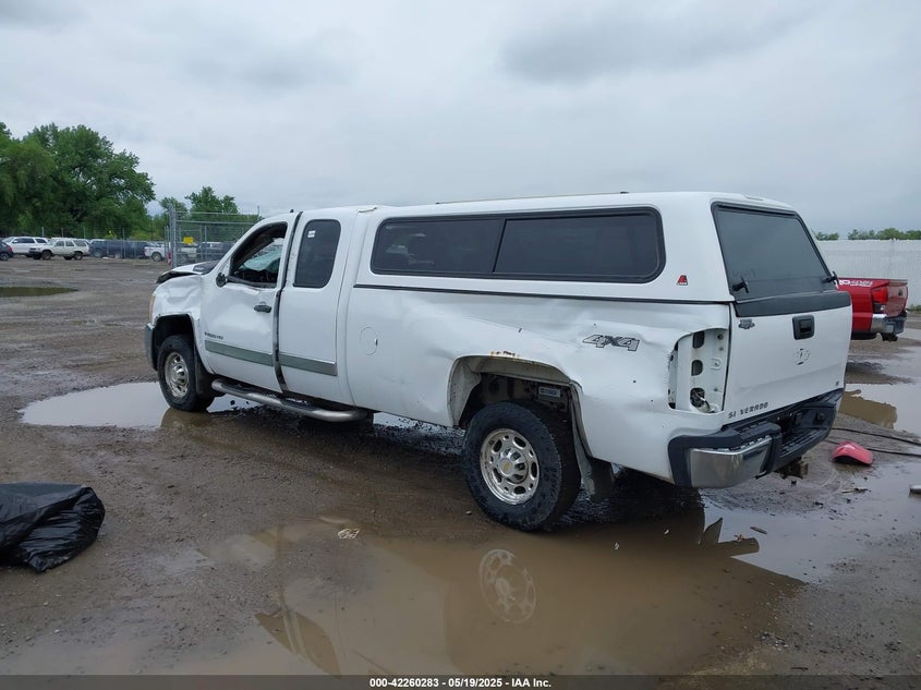 2008 Chevrolet Silverado 2500Hd Lt1 white truck diesel 1GCHK29648E162325 photo #4