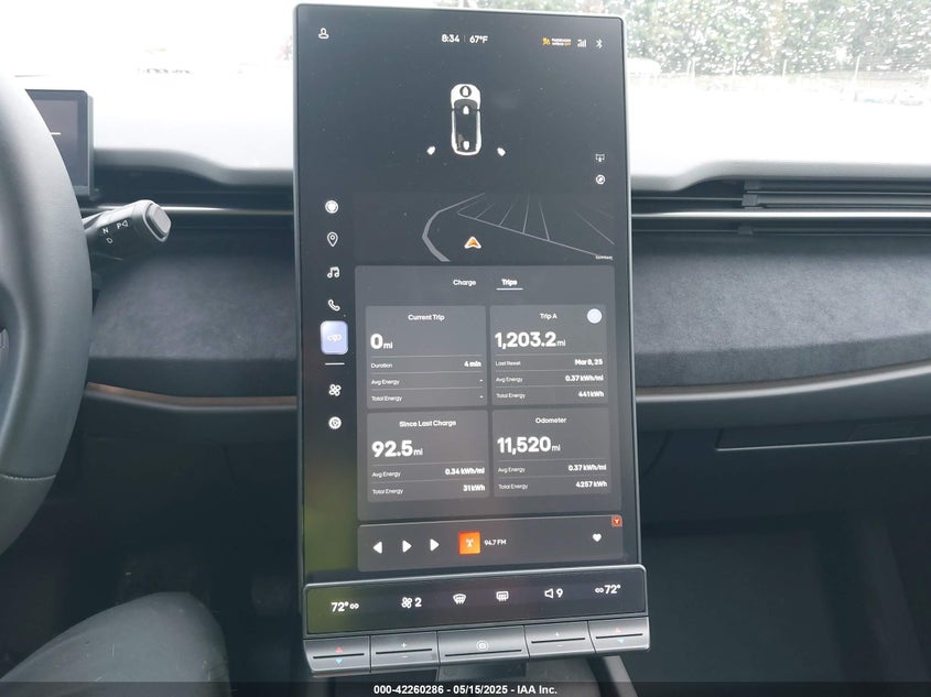 VIN VCF1UBU2XPG008253 2023 FISKER OCEAN ULTRA