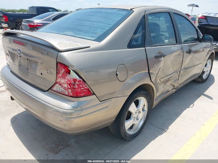 2004 Ford Focus Zts VIN: 1FAFP38Z84W183828 Lot: 42260342