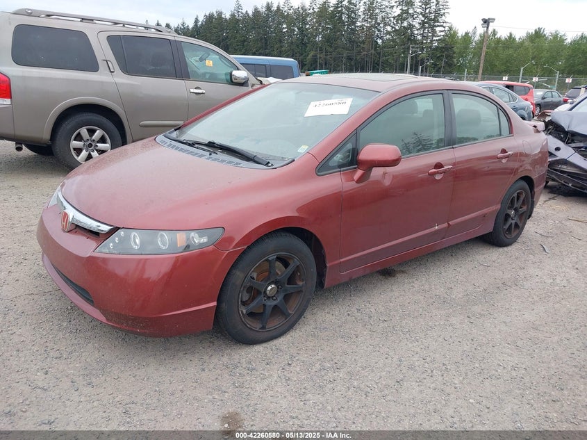 2007 HONDA CIVIC VIN: 2HGFA555X7H714878