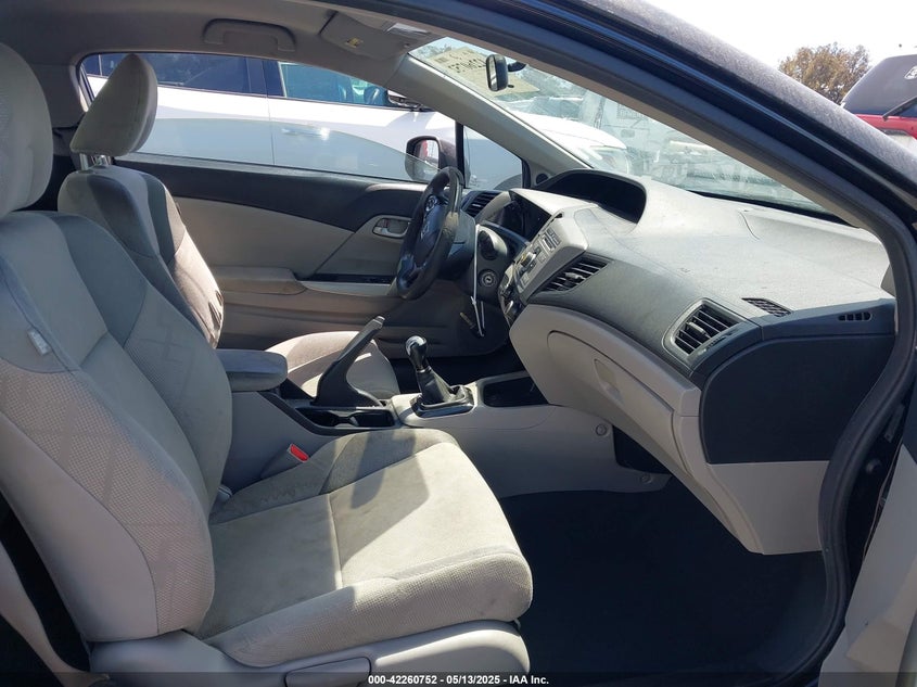 2012 HONDA CIVIC VIN: 2HGFG3A59CH543561