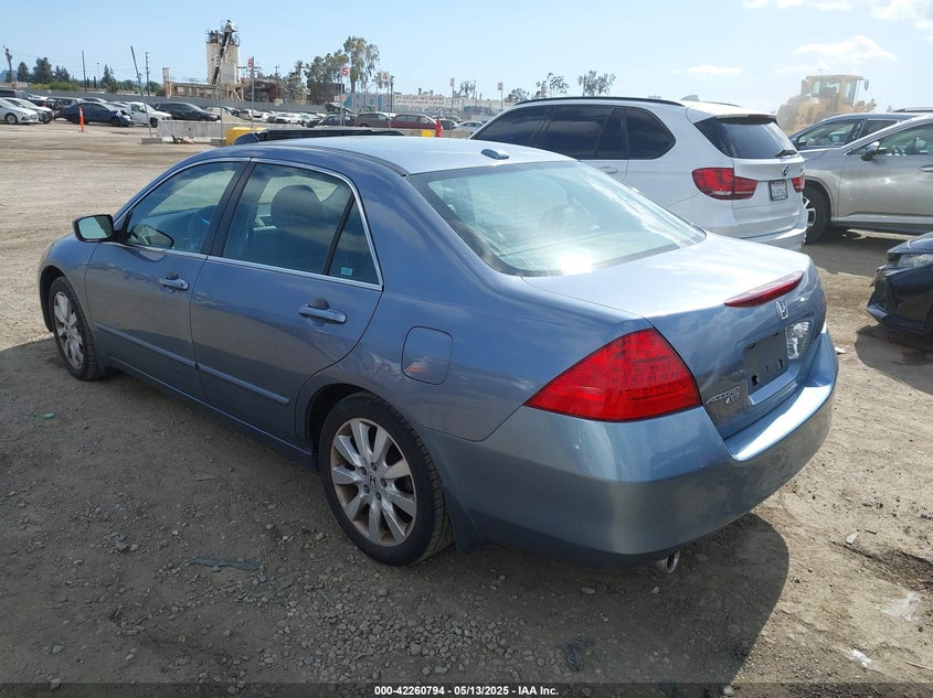 2007 HONDA ACCORD VIN: 1HGCM66537A001611