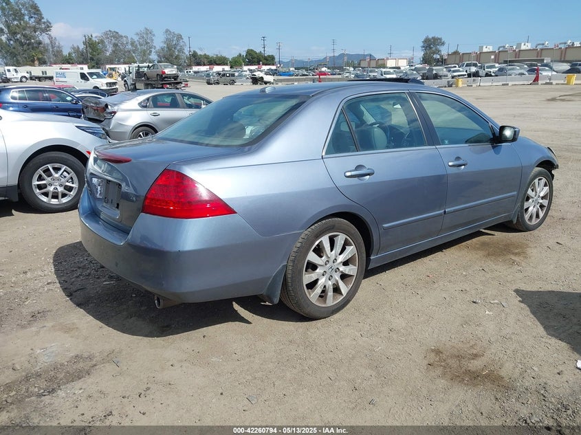 2007 HONDA ACCORD VIN: 1HGCM66537A001611