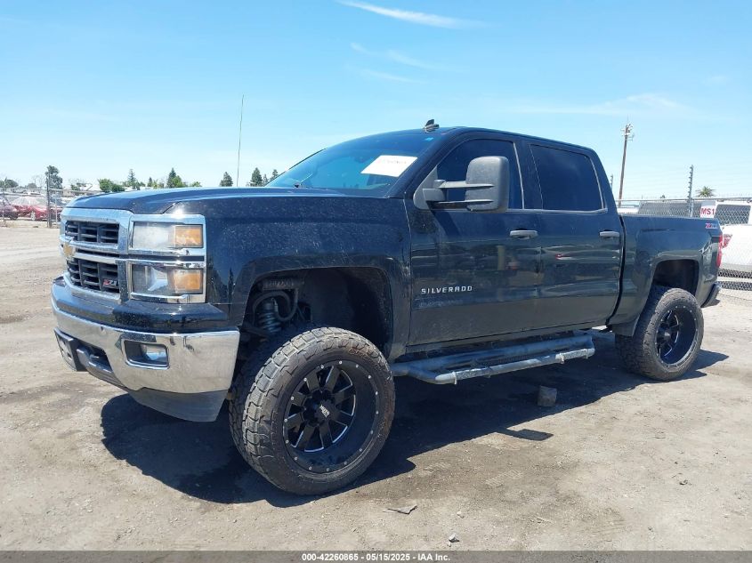 2014 Chevrolet Silverado 1500 2Lt VIN: 3GCUKREC7EG331423 Lot: 42260865