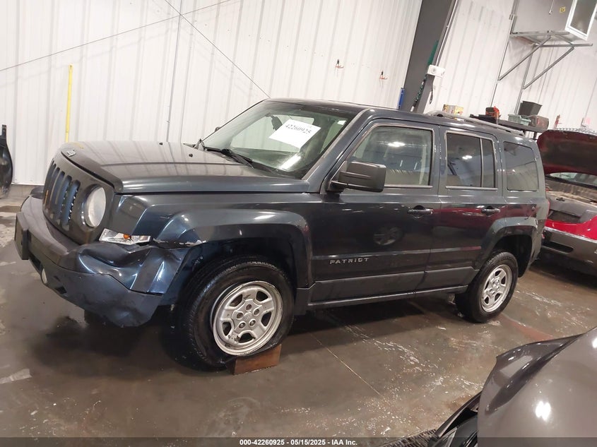 2015 JEEP PATRIOT VIN: 1C4NJRBBXFD102560