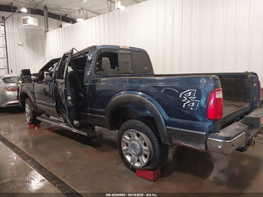 2015 Ford F-350 Lariat blue truck diesel 1FT8W3BT9FEB69617 photo #4