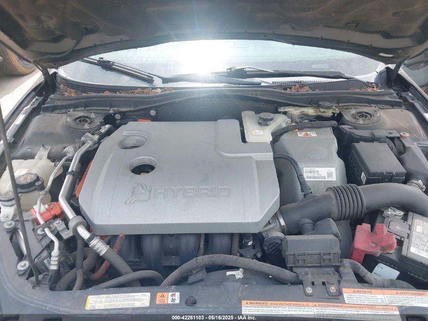 2010 Ford Fusion Hybrid VIN: 3FADP0L39AR2681J8 Lot: 42261103