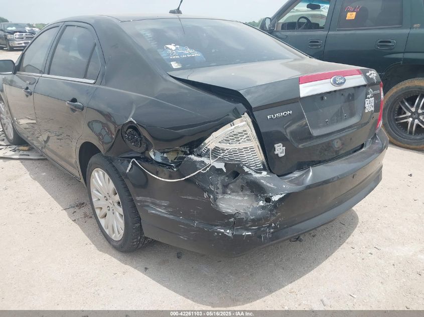 2010 Ford Fusion Hybrid VIN: 3FADP0L39AR2681J8 Lot: 42261103