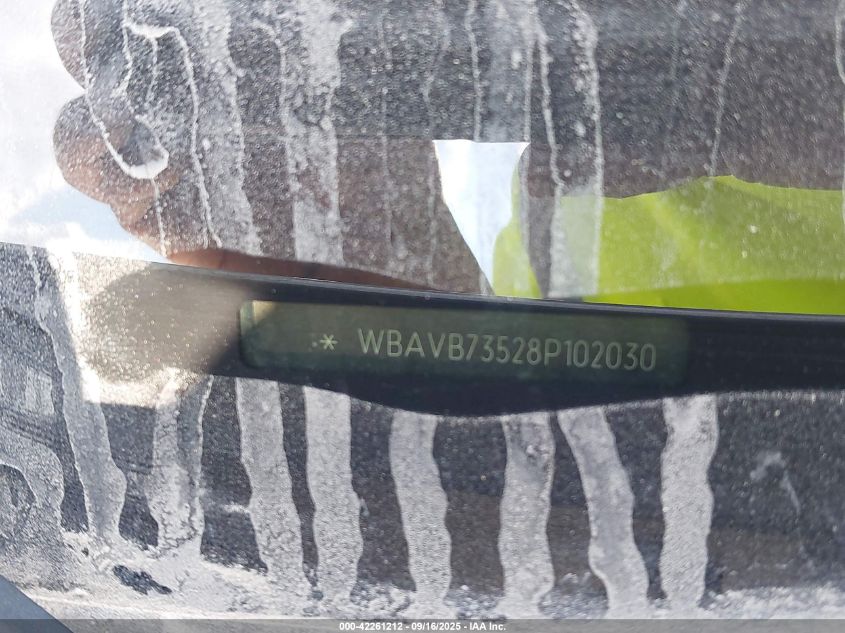 2008 BMW 335I VIN: WBAVB73528P102030 Lot: 42261212