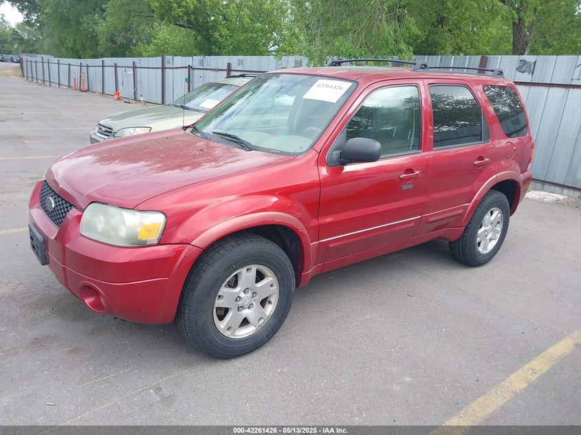 2006 FORD ESCAPE VIN: 1FMCU94126KC81249