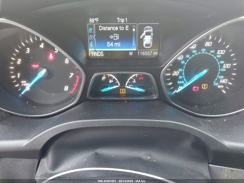 2014 FORD ESCAPE VIN: 1FMCU0GX1EUB98099