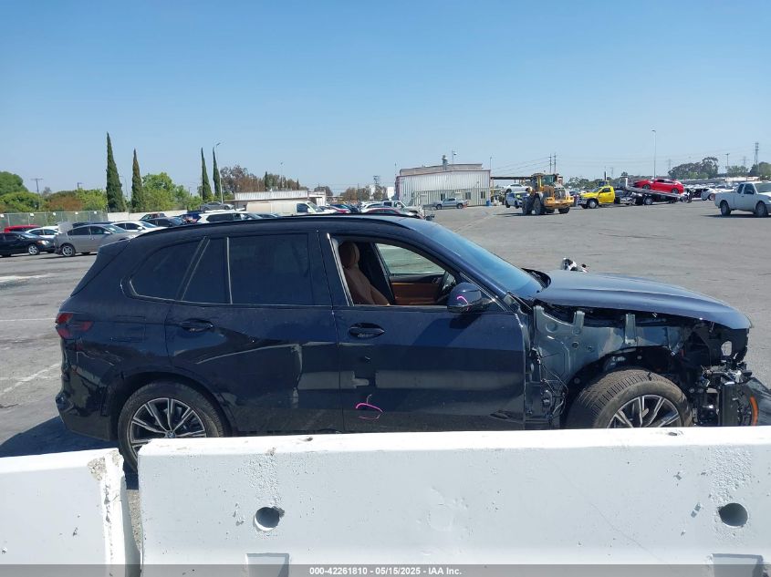 2025 BMW X5 - 5UX23EU04S9X08790