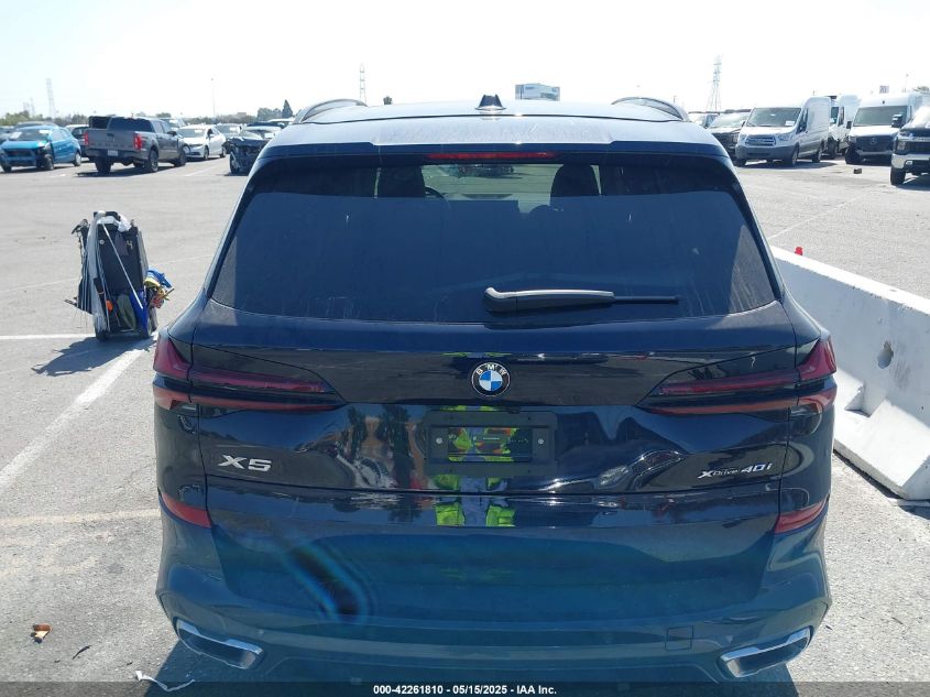 2025 BMW X5 - 5UX23EU04S9X08790