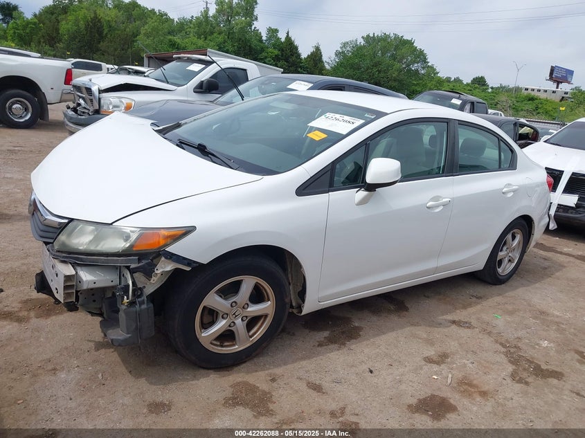 2012 Honda Civic Natural Gas VIN: 19XFB5F5XCE003181 Lot: 42262088