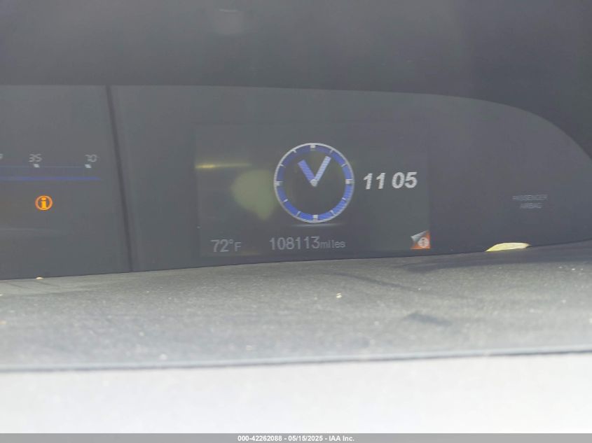 2012 Honda Civic Natural Gas VIN: 19XFB5F5XCE003181 Lot: 42262088