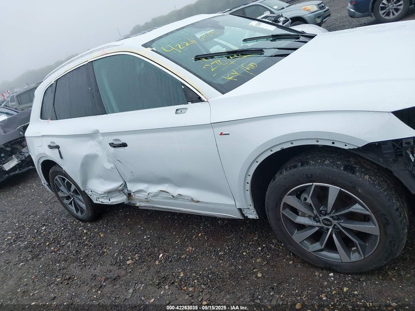 VIN WA1EAAFY9P2089095 2023 AUDI Q5 PREMIUM PLUS 45 TFSI S LINE QUATTRO
