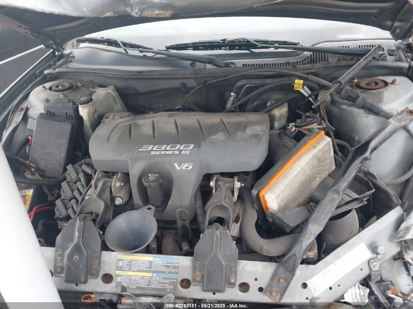 2005 Pontiac Grand Prix VIN: 2G2WP522651324832 Lot: 42263151