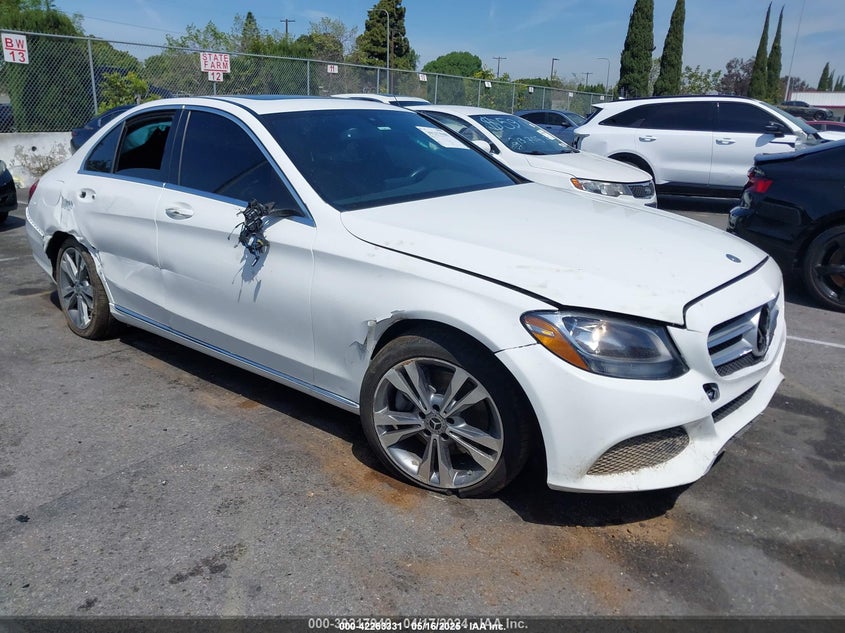 2018 MERCEDES-BENZ C 300 auction photo 1