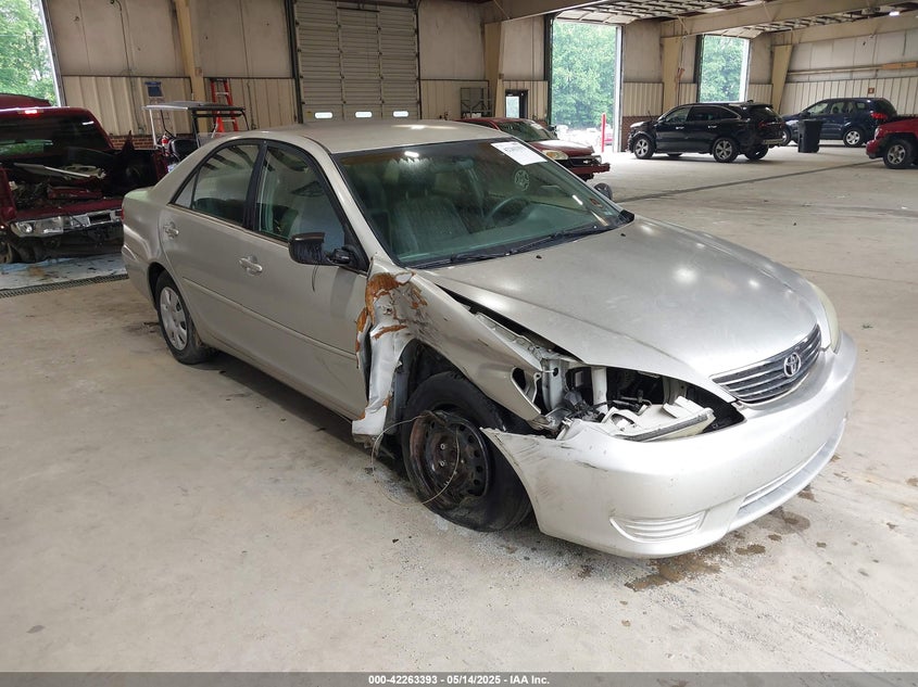 2006 Toyota Camry Std grey sedan gasoline 4T1BE32K66U741292 photo #1