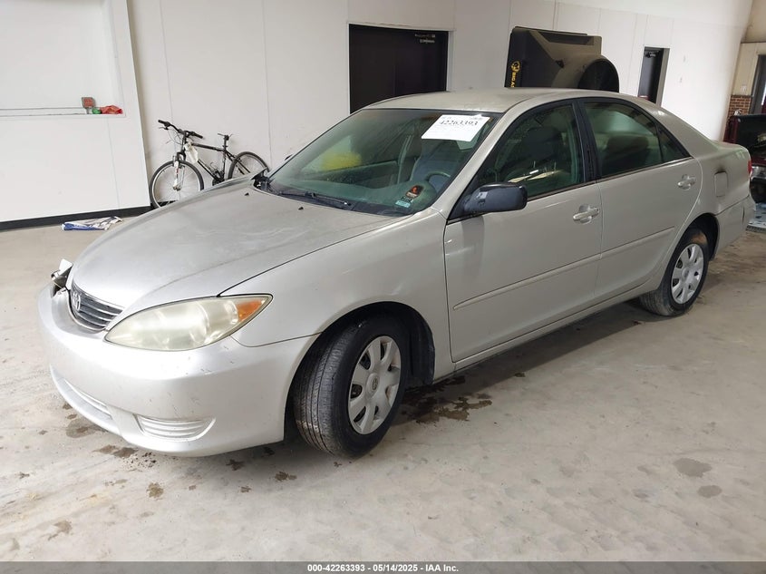 2006 Toyota Camry Std grey sedan gasoline 4T1BE32K66U741292 photo #3