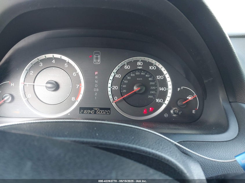 2008 HONDA ACCORD VIN: 1HGCS228X8A002934