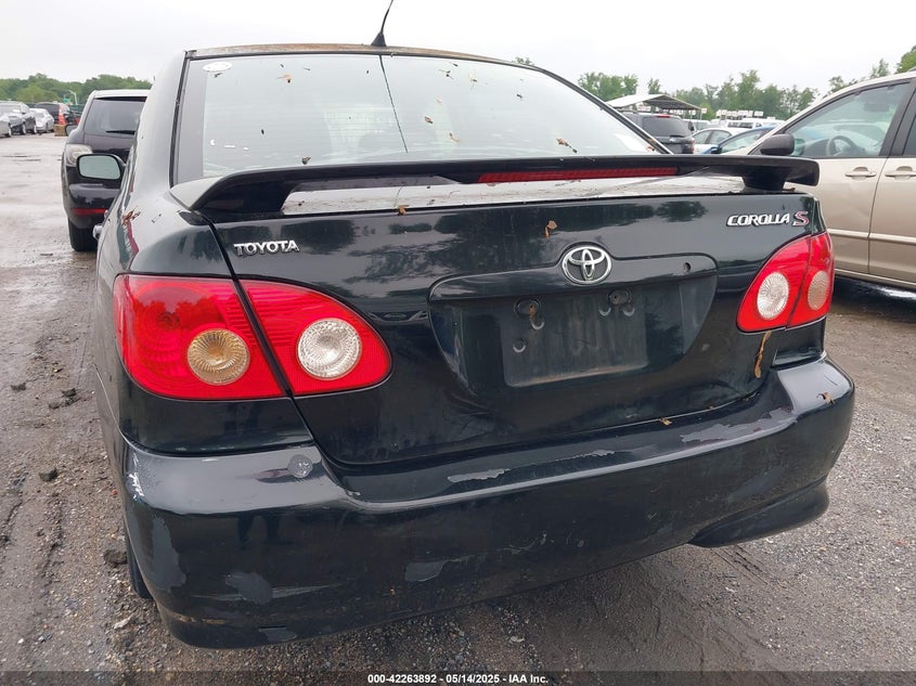 2006 TOYOTA COROLLA VIN: 2T1BR32E16C662743