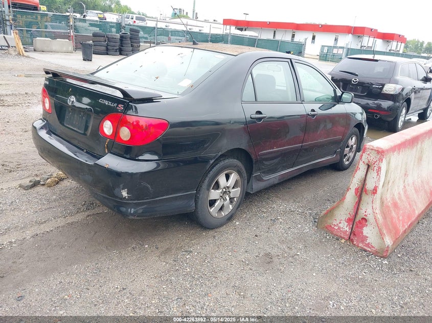 2006 TOYOTA COROLLA VIN: 2T1BR32E16C662743