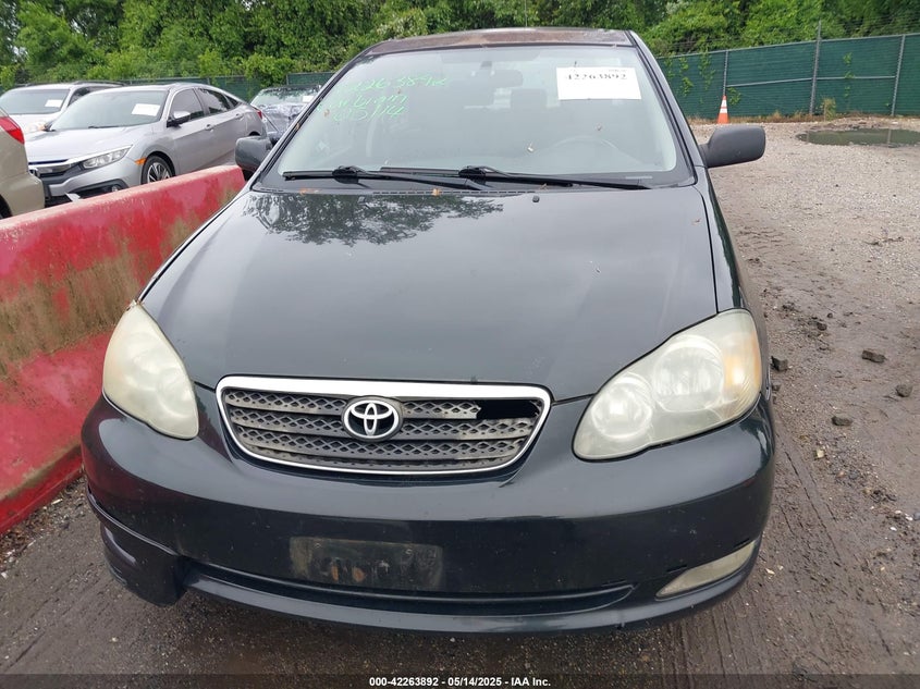 2006 TOYOTA COROLLA VIN: 2T1BR32E16C662743