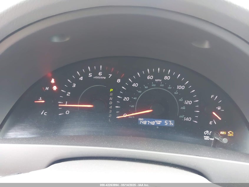 2007 TOYOTA CAMRY VIN: 4T1BE46K97U701189