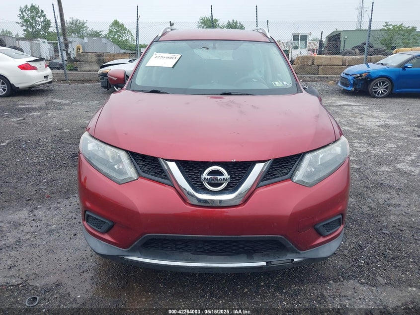 2015 NISSAN ROGUE S/SL/SV - KNMAT2MV3FP549740