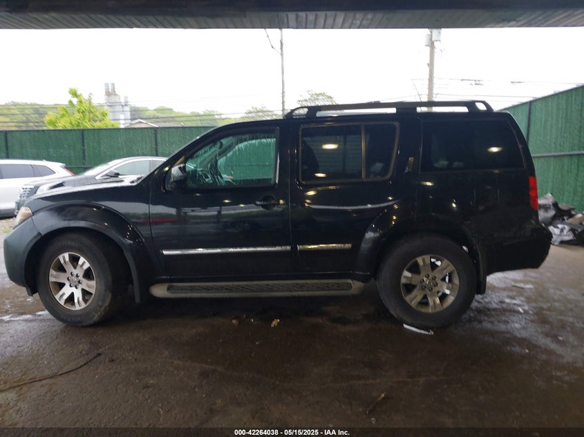 2011 NISSAN PATHFINDER VIN: 5N1AR1NB0BC605224