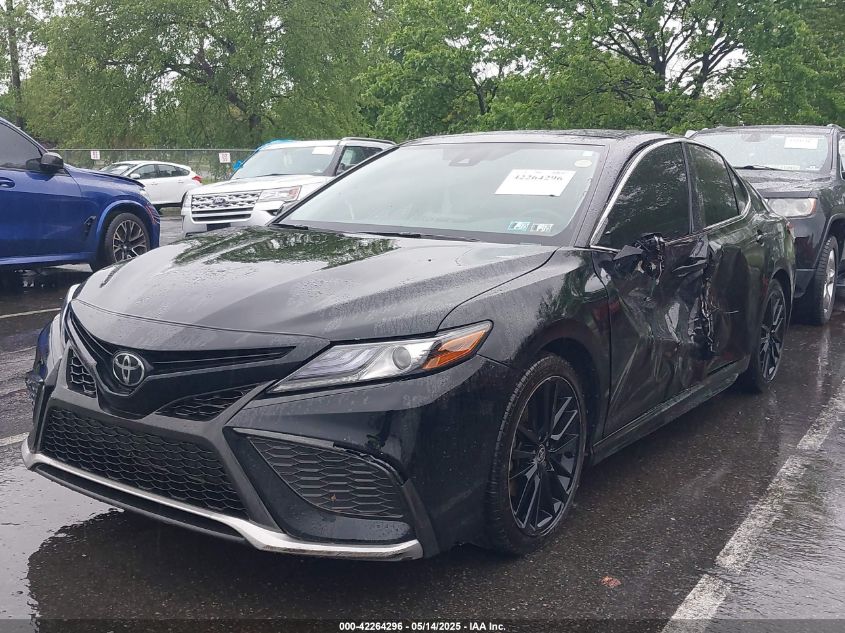 Vin: 4t1k61bk4nu056210, lot: 42756410, toyota camry xse awd 20222
