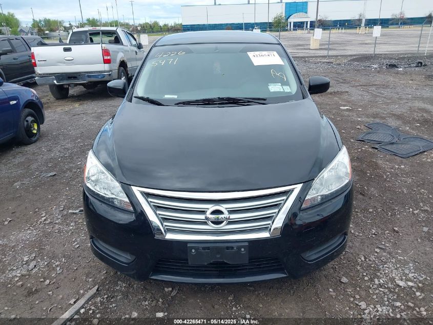 2015 Nissan Sentra S/Sv/Sr/Sl VIN: 3N1AB7AP9FL6AFG15 Lot: 42265471