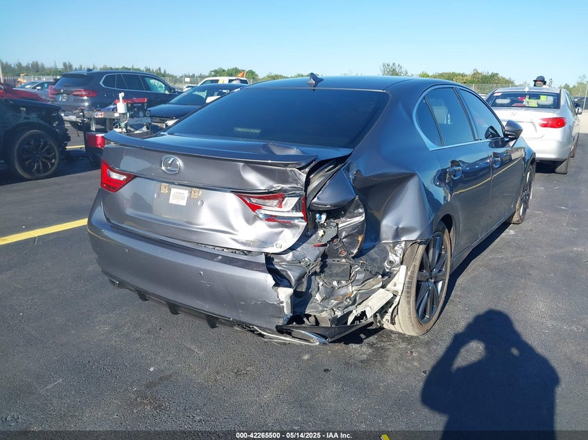 2013 LEXUS GS 350 VIN: JTHBE1BL6D5003371