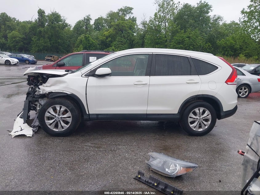 2013 HONDA CR-V EXL - 5J6RM4H74DL038270