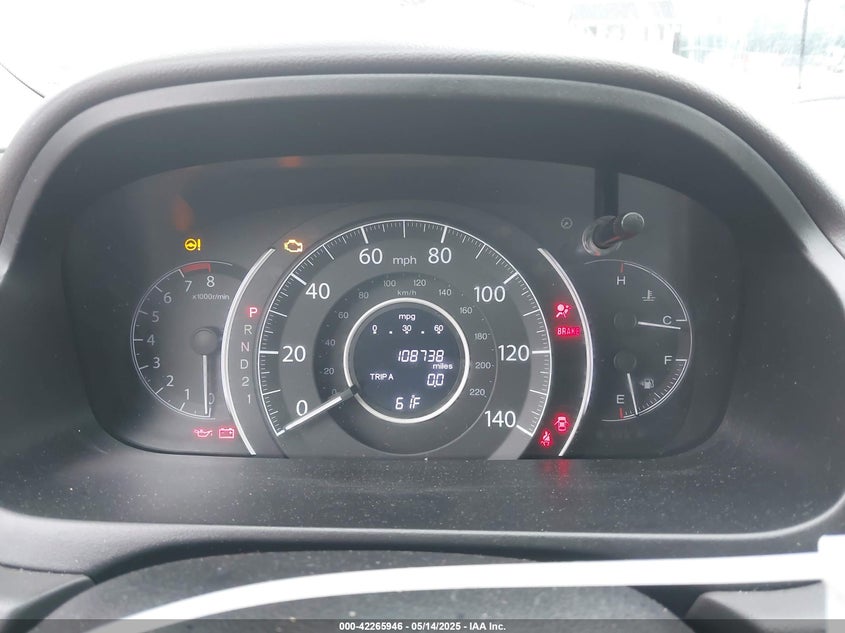 2013 HONDA CR-V EXL - 5J6RM4H74DL038270