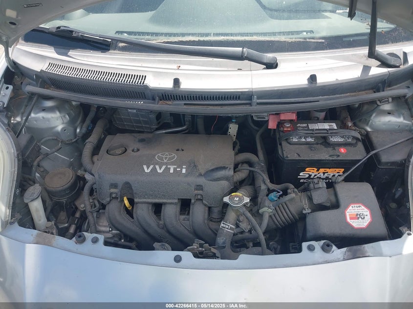 2007 TOYOTA YARIS VIN: JTDJT923075047727
