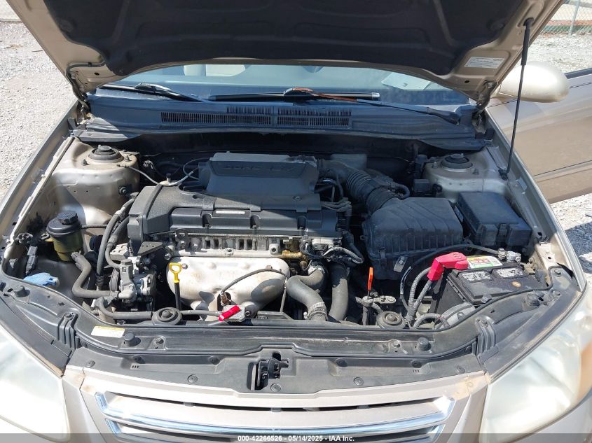 2007 Kia Spectra Ex VIN: KNAFE121375433930 Lot: 42266526