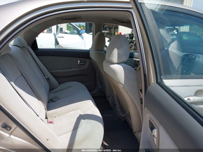 2007 Kia Spectra Ex VIN: KNAFE121375433930 Lot: 42266526